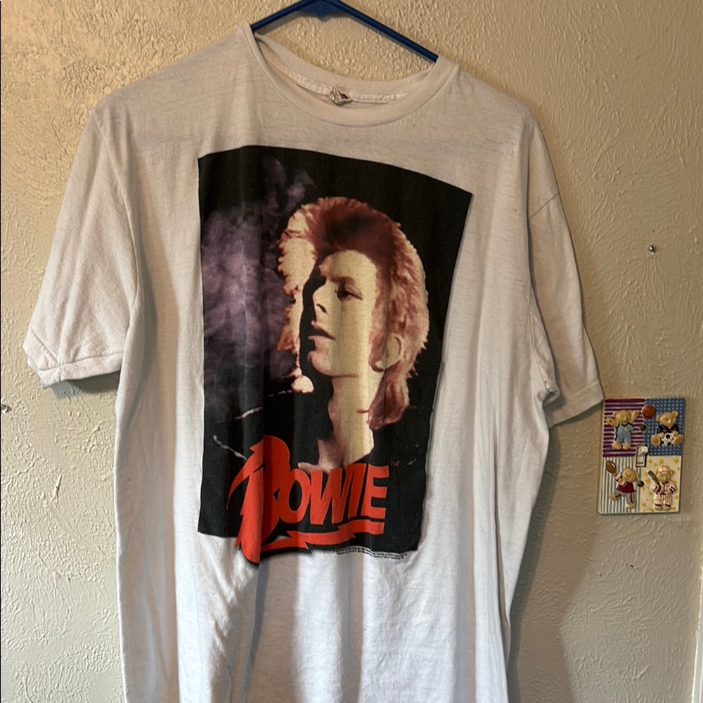 Bay Island White and Red Short Sleeve Tee